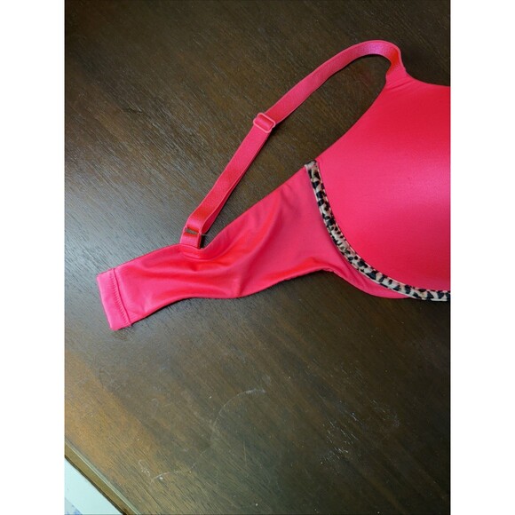 Victoria’s Secret Bra Push-Up Padding 36 DD Pink Wear Everywhere Wireless - Picture 10 of 10
